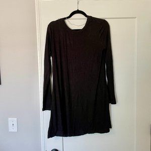 Z Supply Willa Mini Dress Women's XL black new
